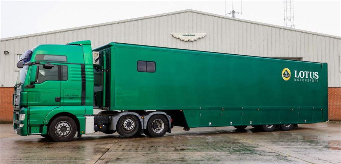 two-car-race-trailer-with-tractor-unit-ex-lot