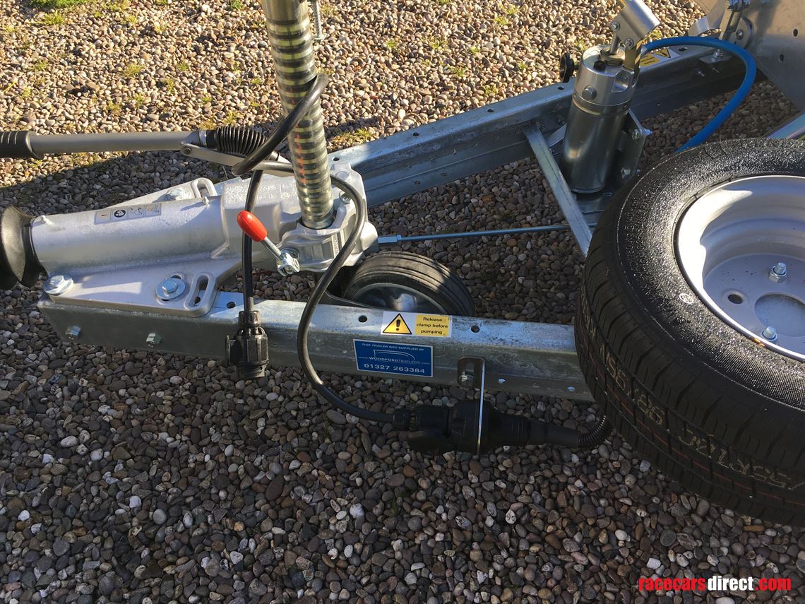 tilt bed. heavy duty jockey wheel. locking cast Alko hitch. spare wheel.