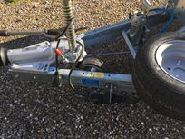 tilt bed. heavy duty jockey wheel. locking cast Alko hitch. spare wheel.
