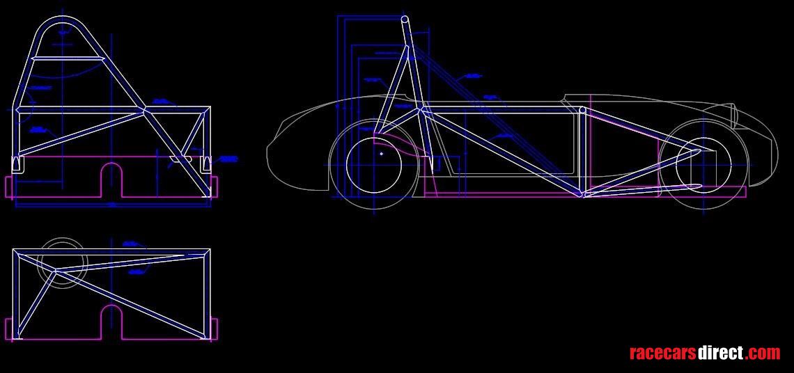 austin-healey-frogeye-sprite-race-sprint-hill