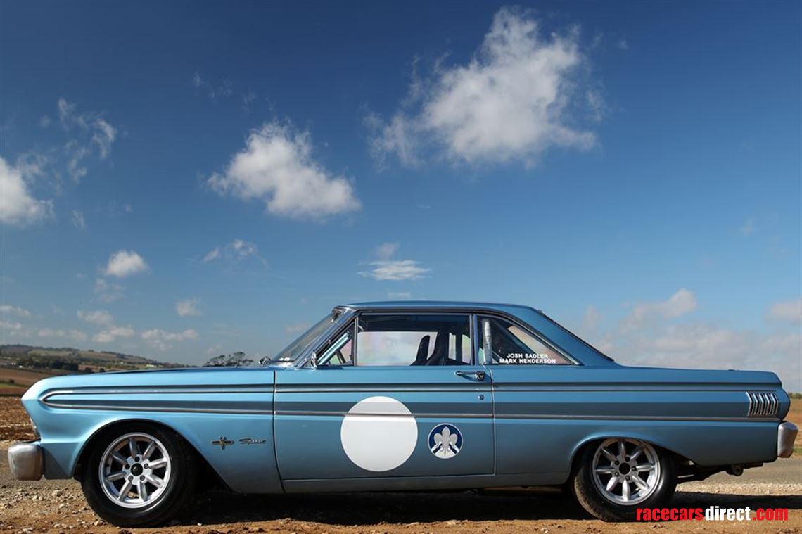Racecarsdirect.com - 1964 Ford Falcon Sprint FIA race car, current HTP