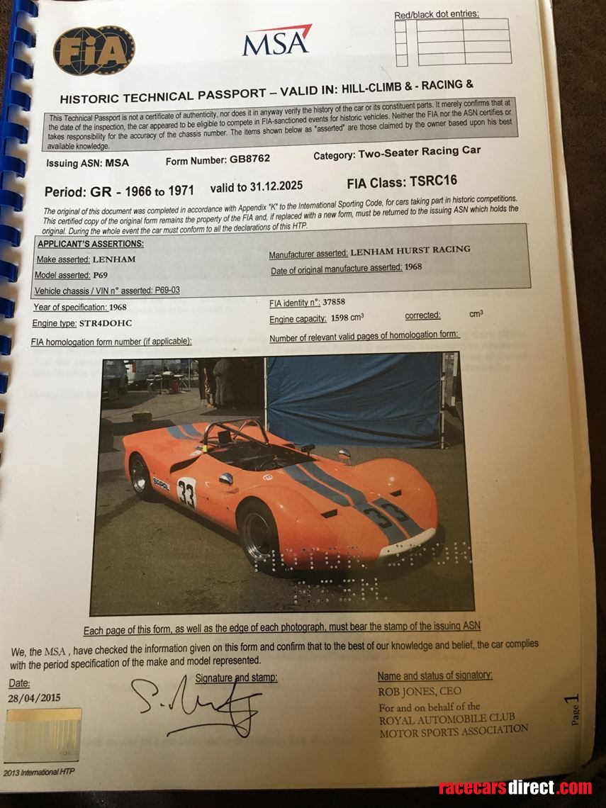 lenham-p69-spider-1968-open-to-sensible-offer