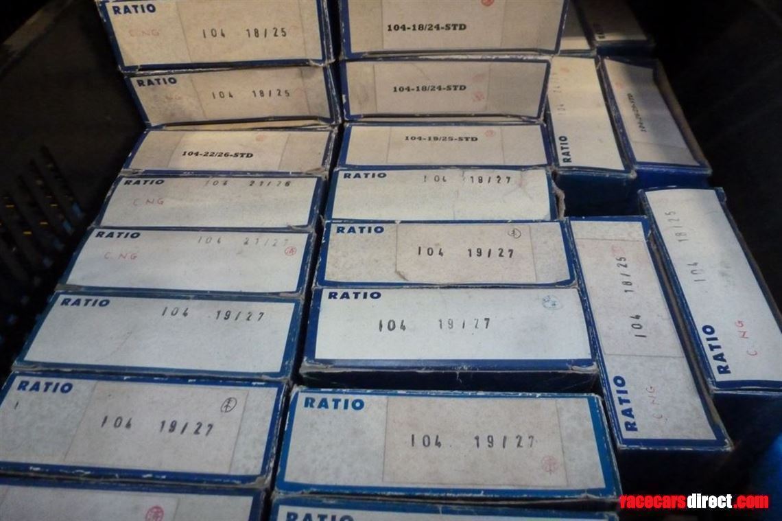 Hewland 104 gears for sale