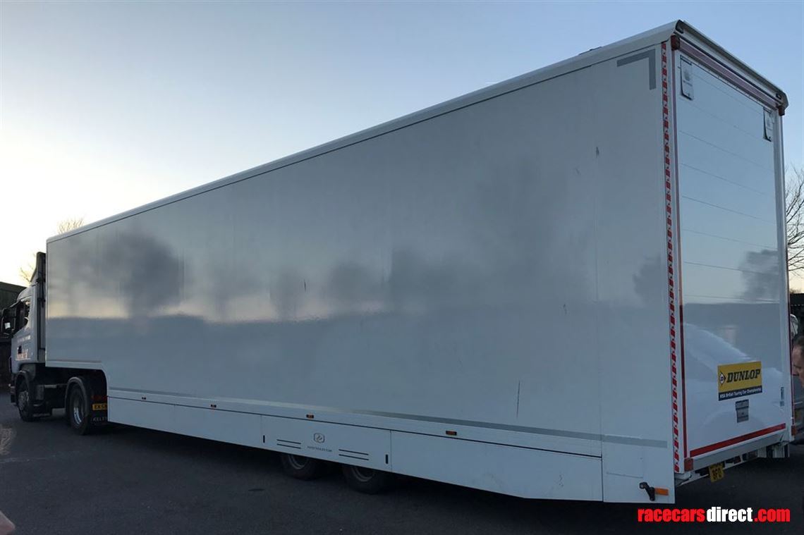 2016 Racetrailer.com transporter with Stegmaier awning and free Iveco Tractor!