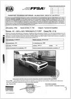 current historical technical passport