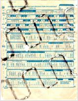 thoroughly documented with original production sheet 