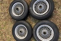 austin-healey-wire-wheel-street-tyres-set