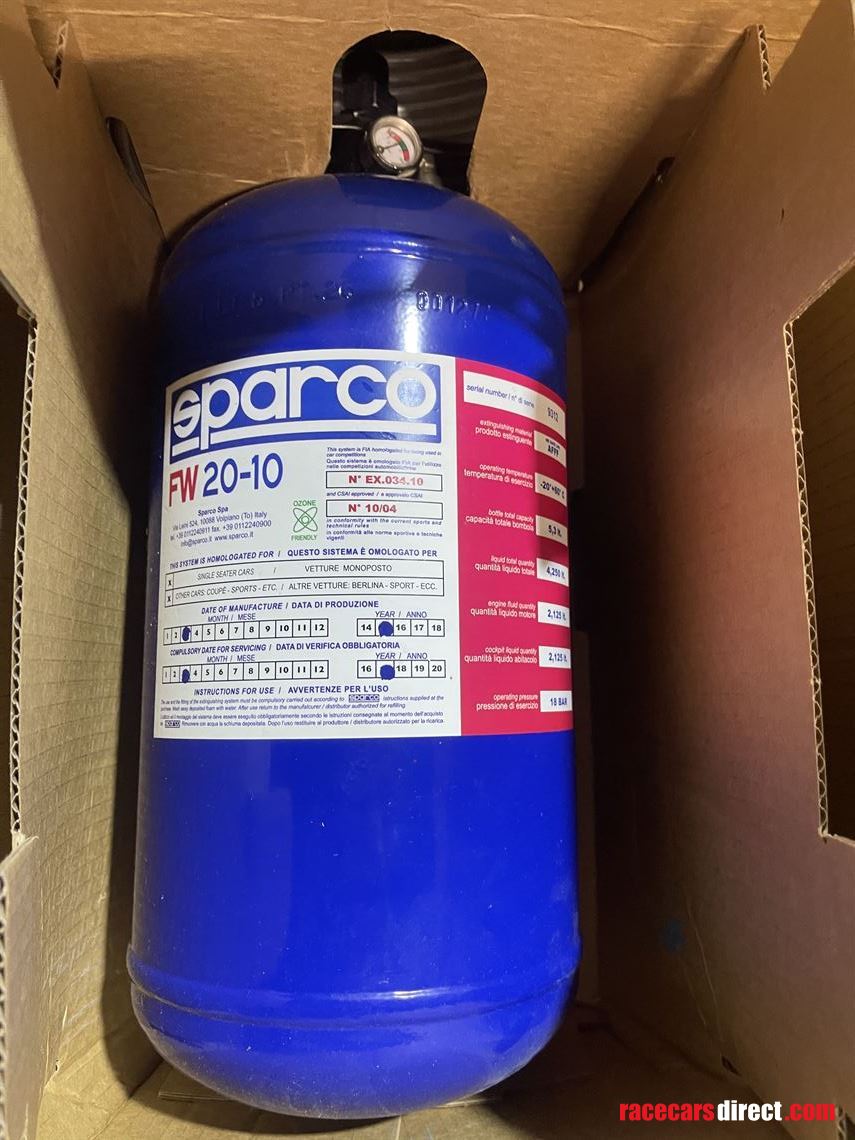 sparco-425-electric-extinguisher
