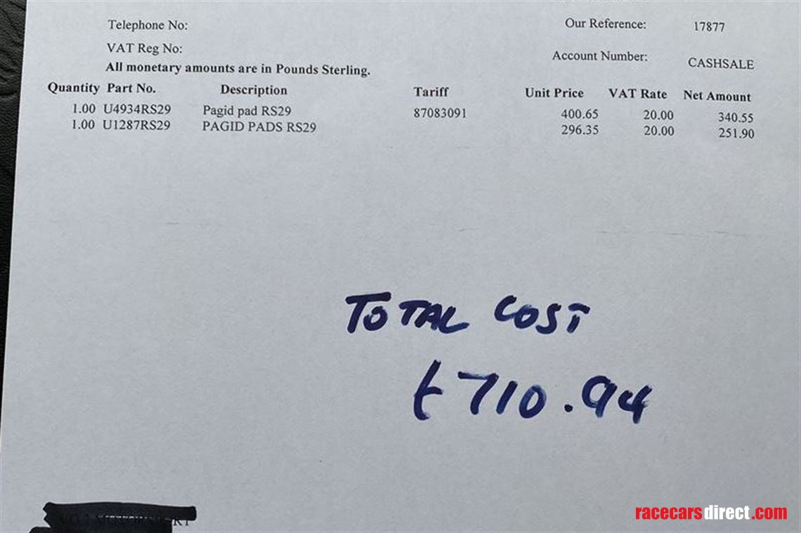 ORIGINAL INVOICE MAY 2021