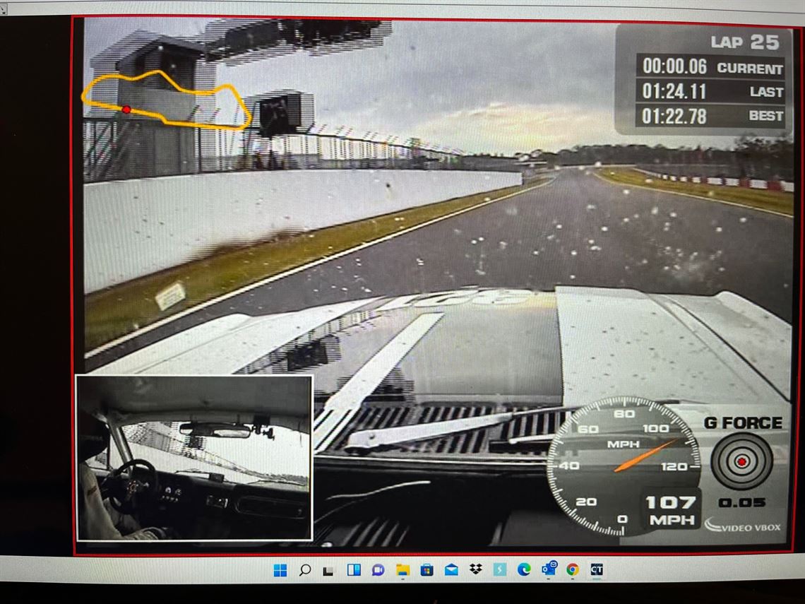 01:22.78 driven by Steve Soper