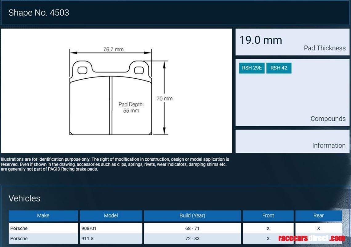 pagid-brake-pad-shape-4503