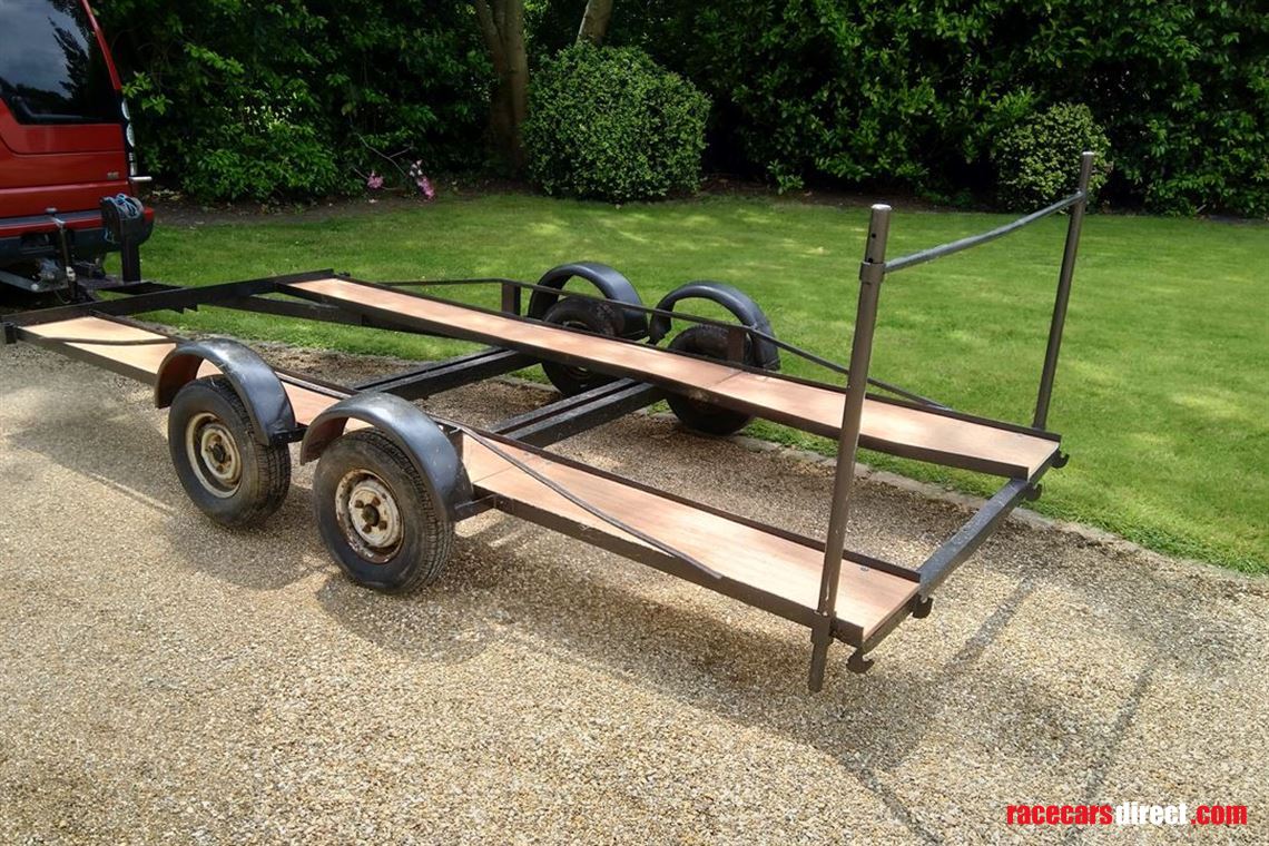 twin-axle-flat-bed-trailer