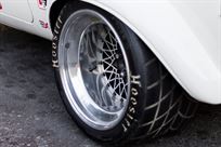 16-inch Compomotive wheels over steel arches (Image credit: Classic Car Africa)