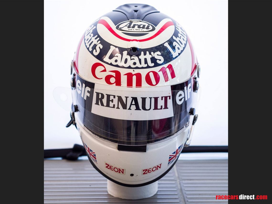 nigel-mansell-race-worn-f1-helmet