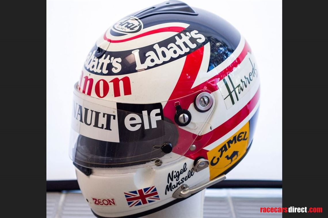 nigel-mansell-race-worn-f1-helmet
