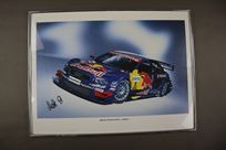audi-a4-dtm-ekstrom-hand-signed-picture-frame
