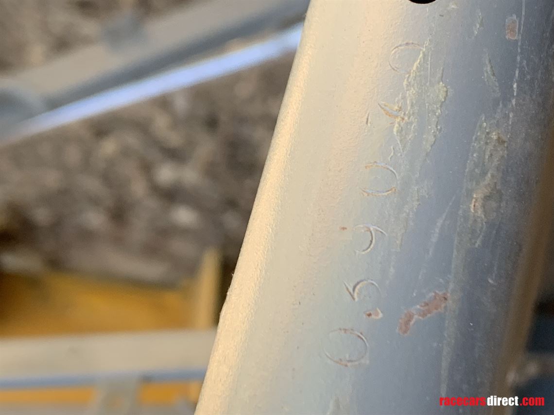 71/69/3/FB SCCA roll bar number