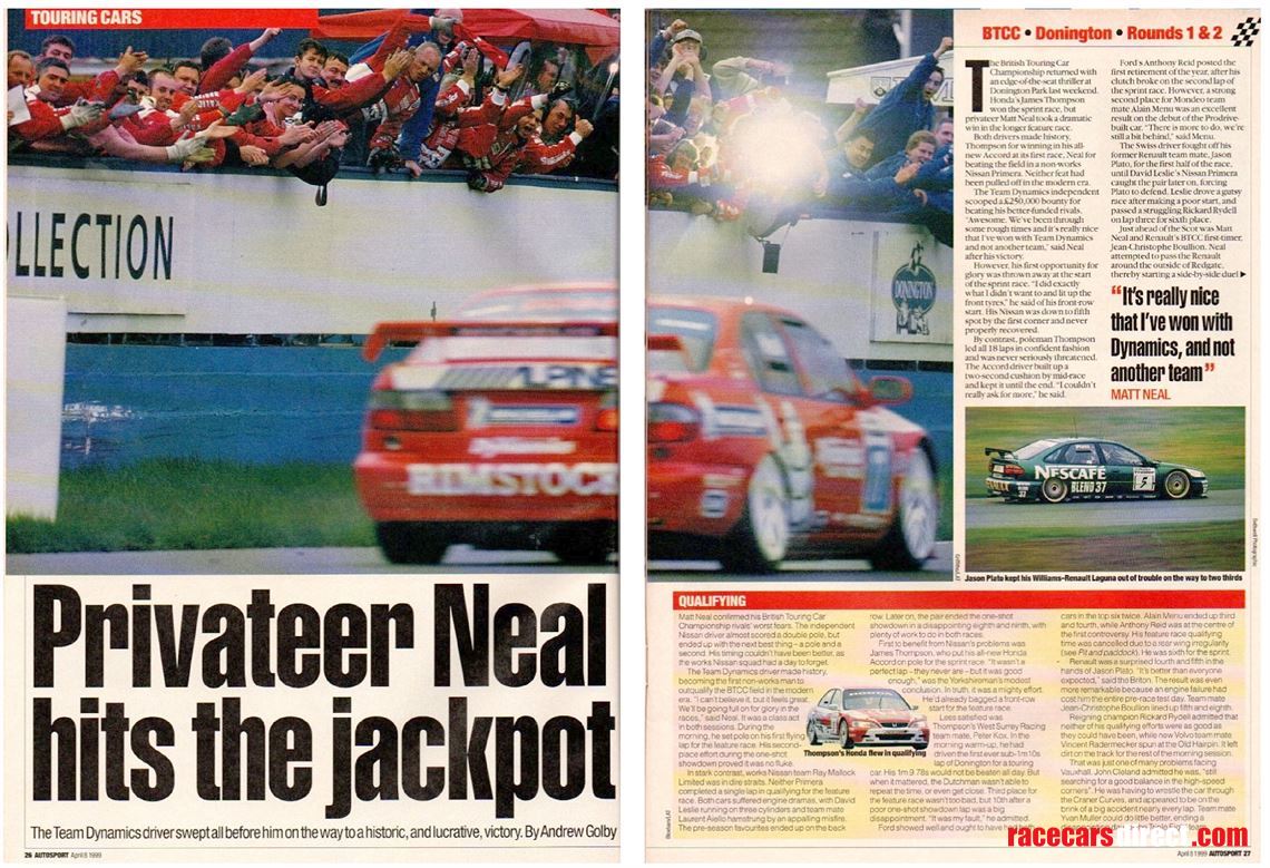 Autosport  April 1999
