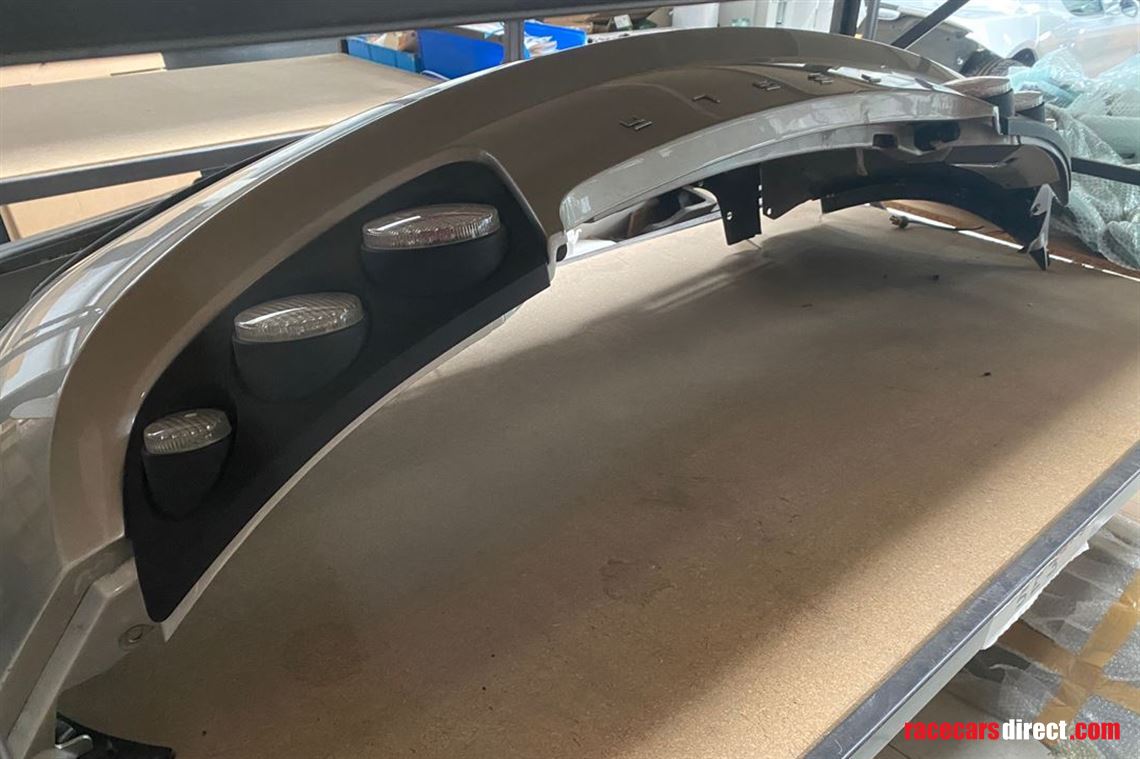 Rear bumper and fasteners all present