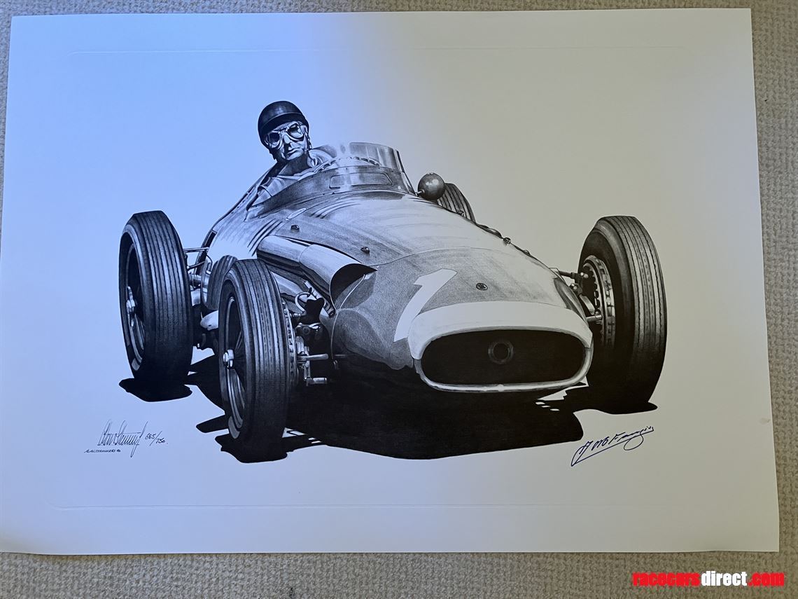 hand-signed-fangio-maserati-print-superb