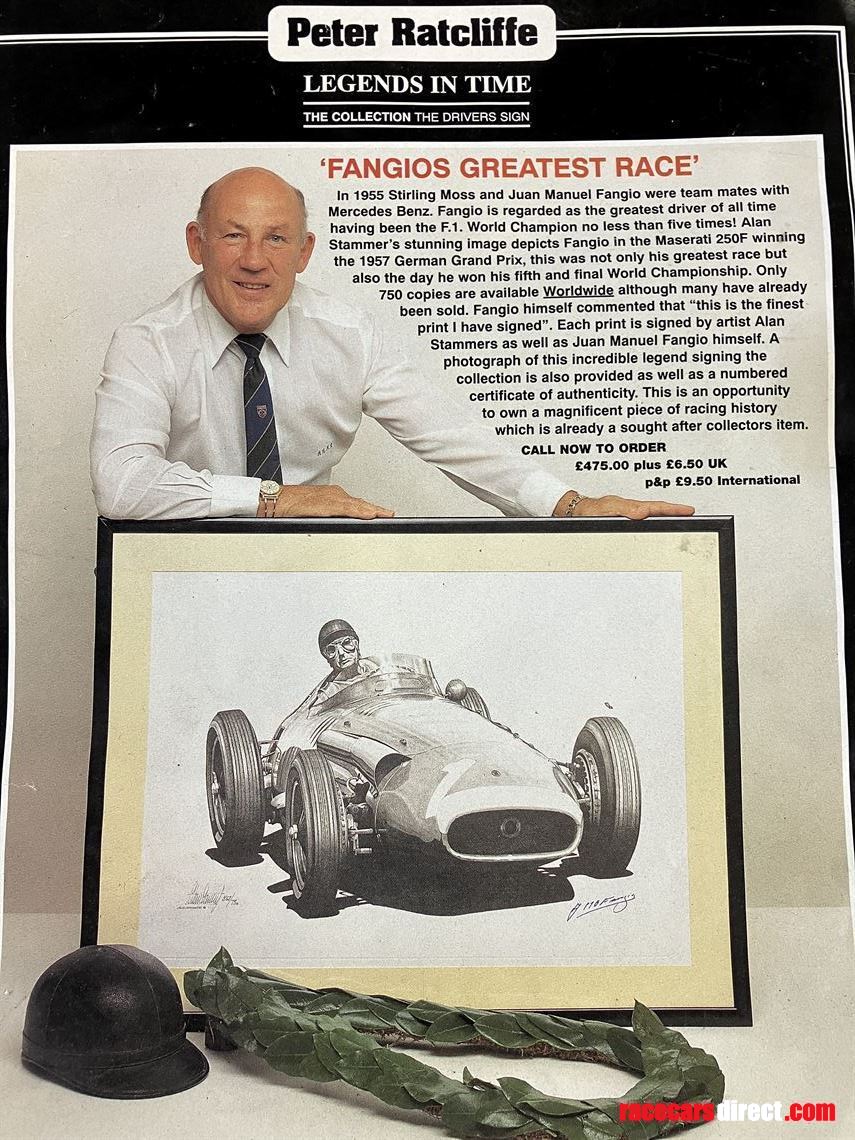 hand-signed-fangio-maserati-print-superb