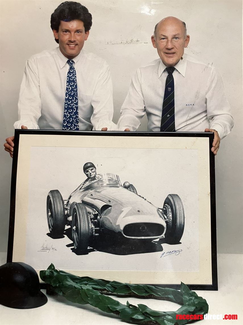 hand-signed-fangio-maserati-print-superb