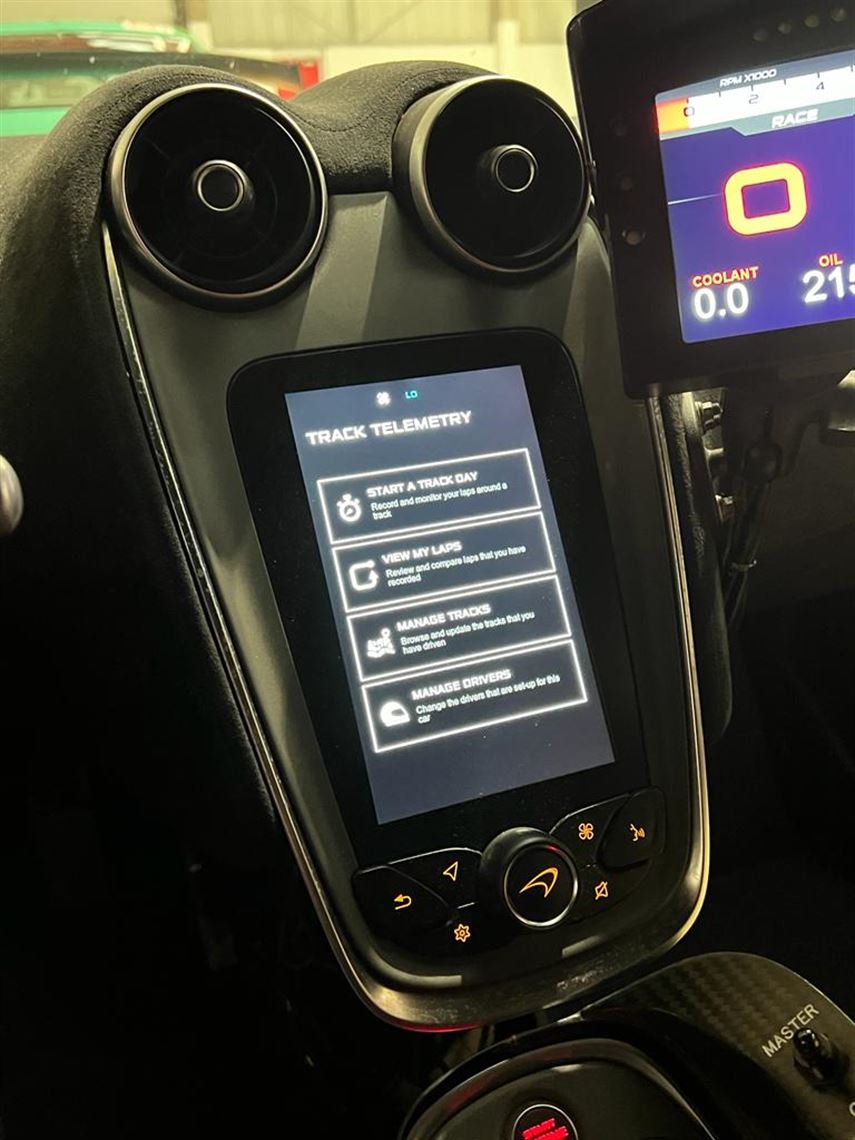 McLaren 570s GT4 Race Car