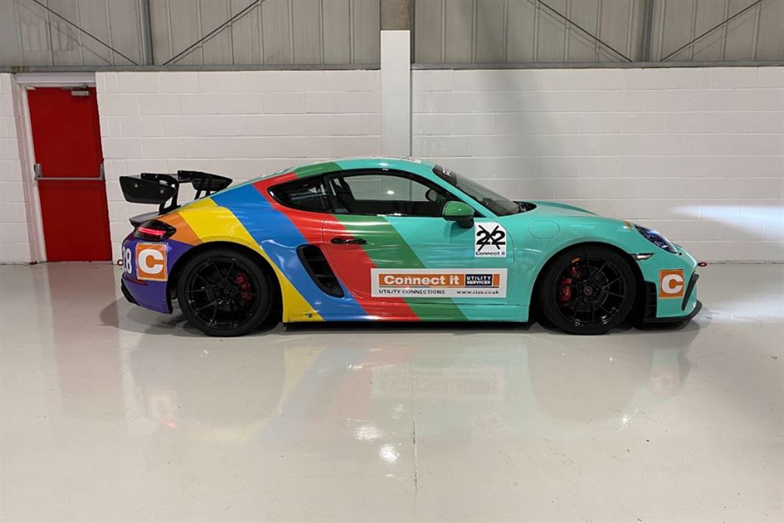 Porsche Cayman 718 GTS Track Day Car