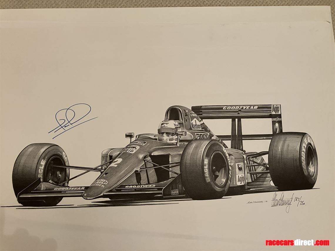 99hand-signed-mansell-ferrari-f641