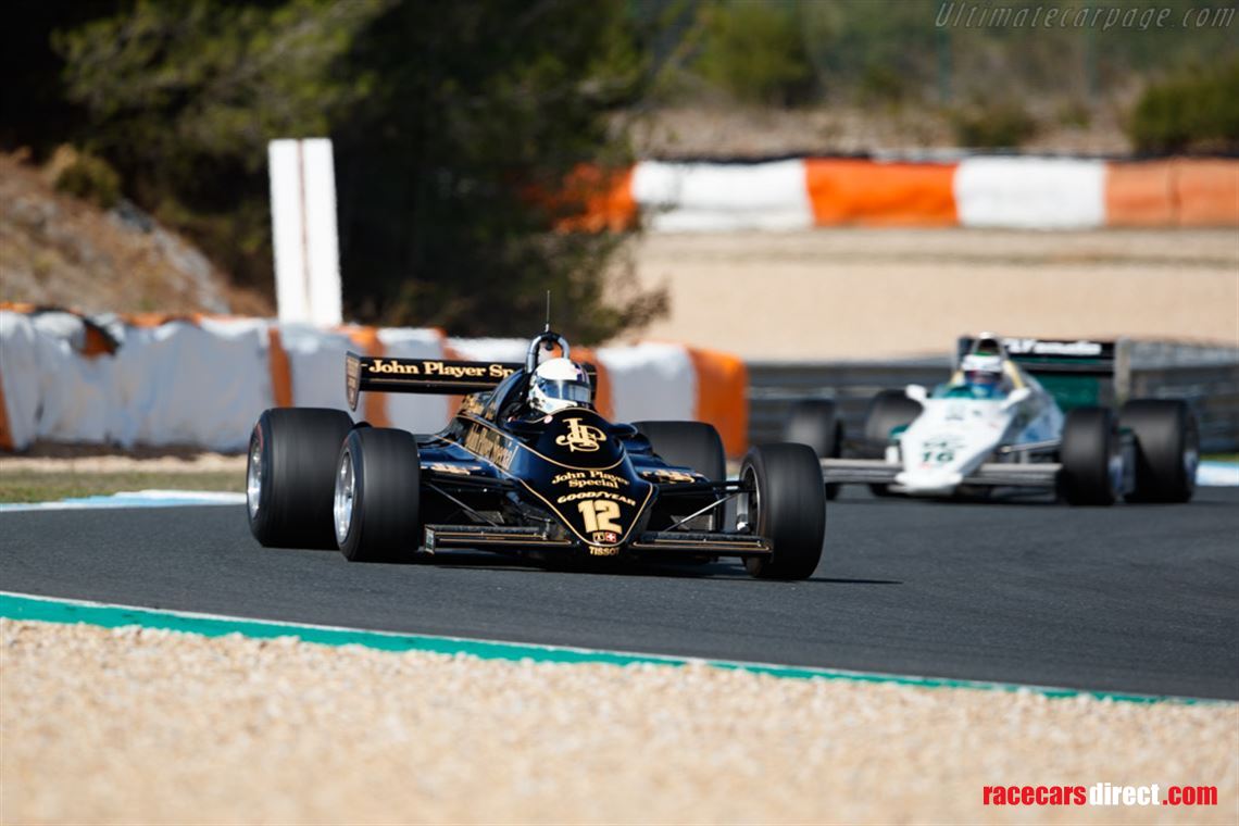 Lotus 91 & Williams FW08 