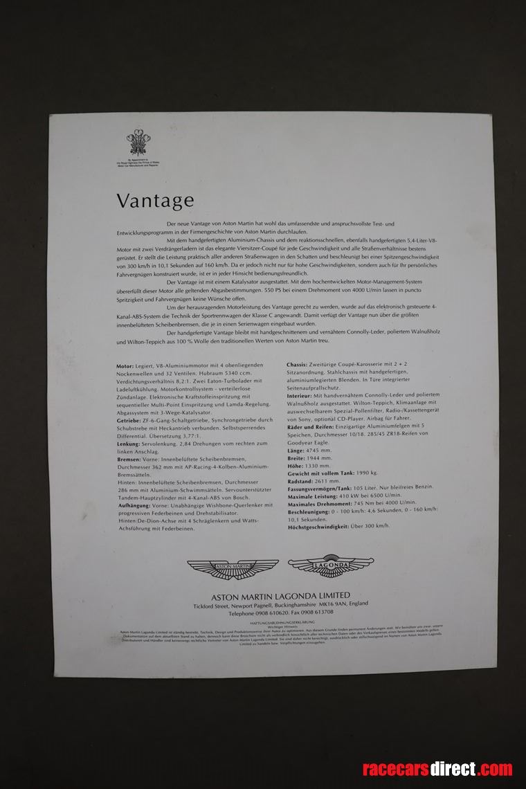 aston-martin-vantage-brochure-sheet
