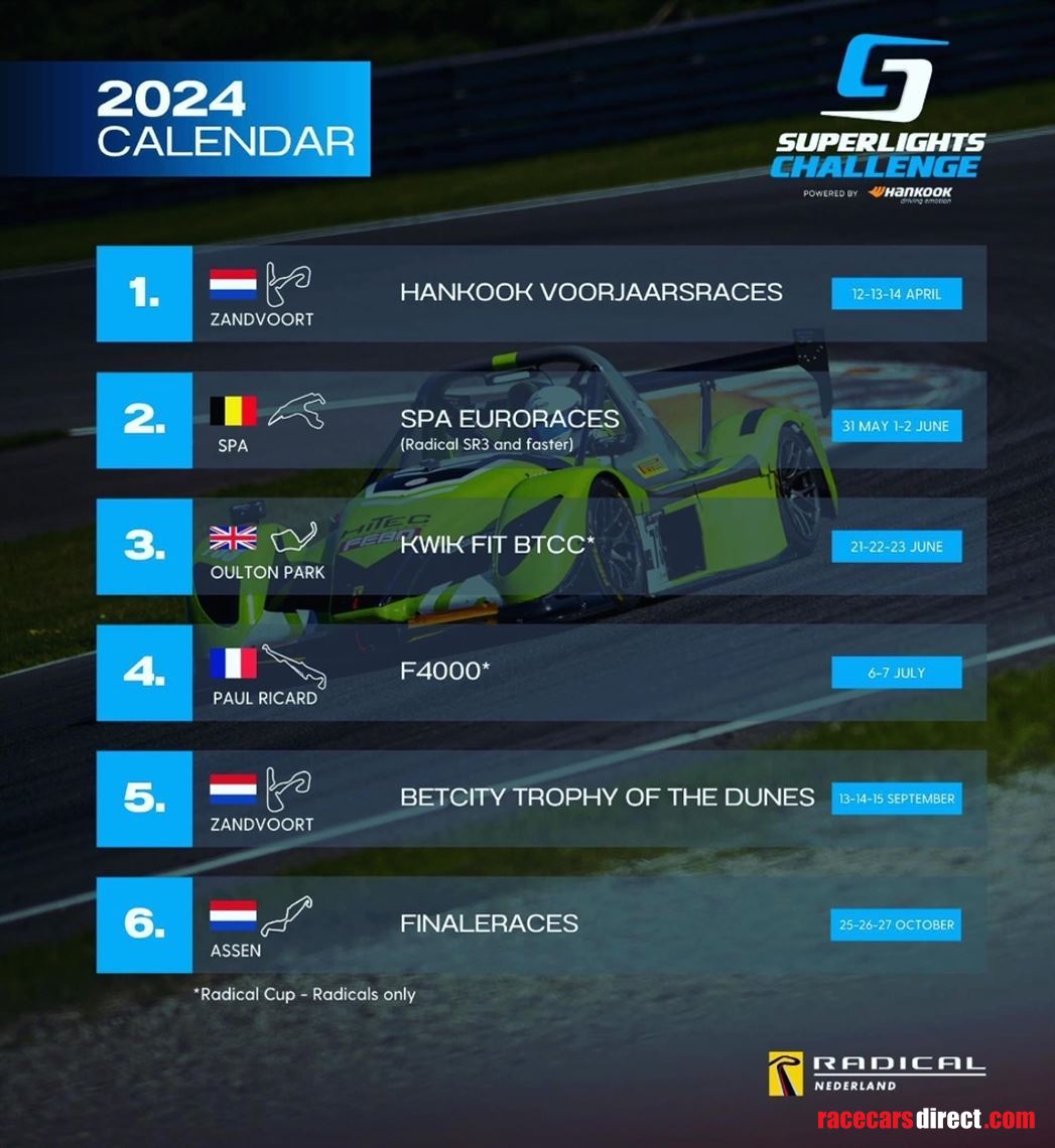 new-radicals-sr3-sr1-at-zandvoort-season-2024