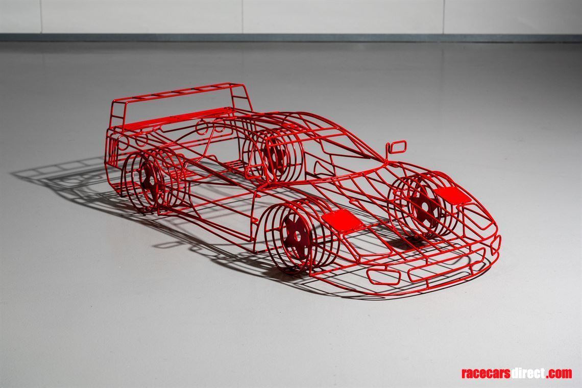 ferrari-f40-wire-sculpture