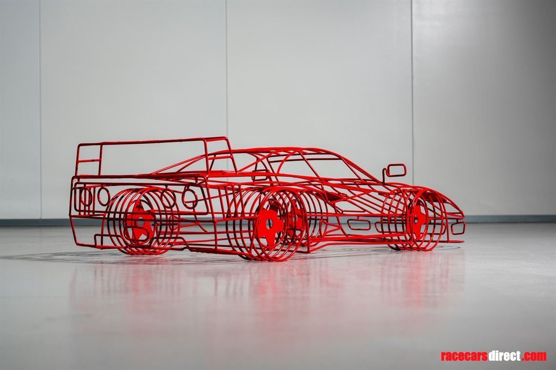 ferrari-f40-wire-sculpture