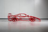ferrari-f40-wire-sculpture