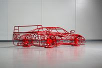ferrari-f40-wire-sculpture