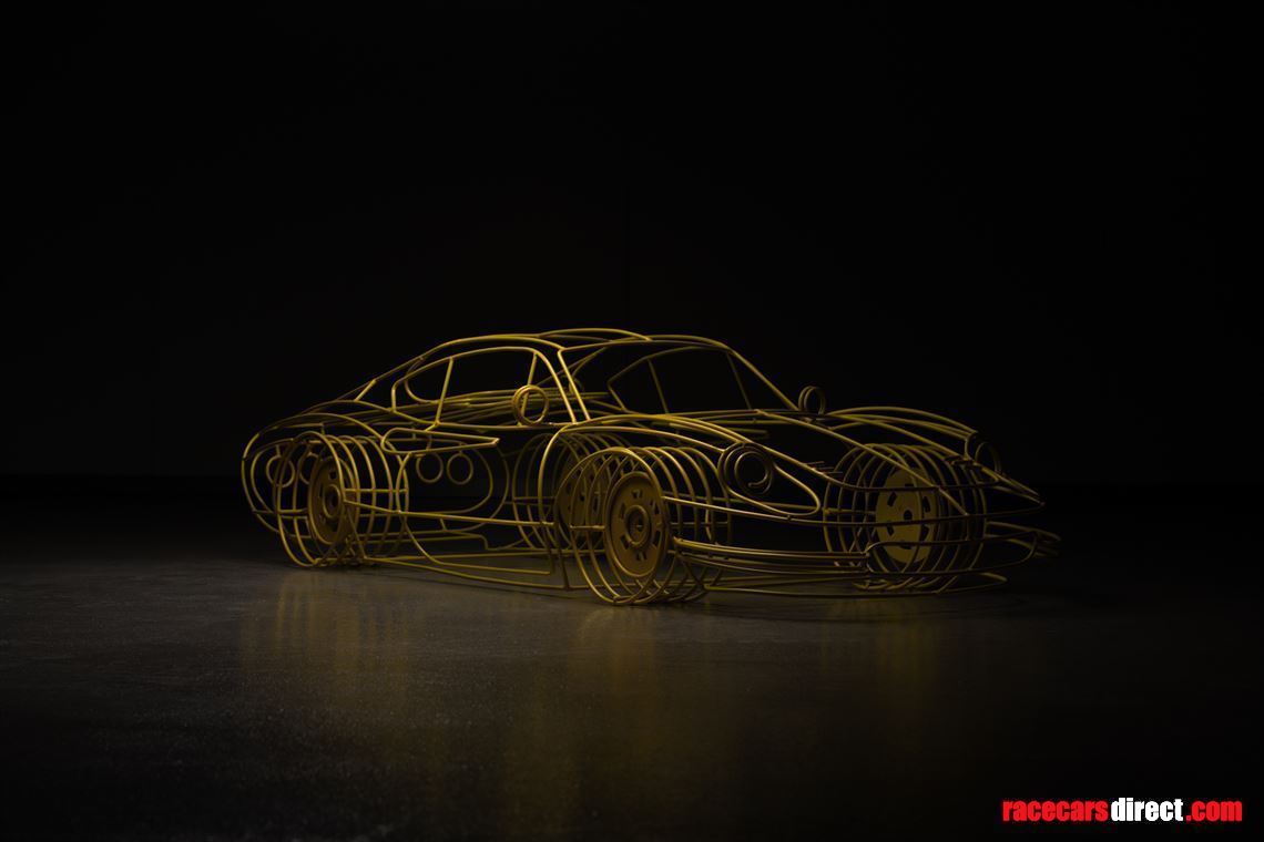 ferrari-dino-wire-sculpture