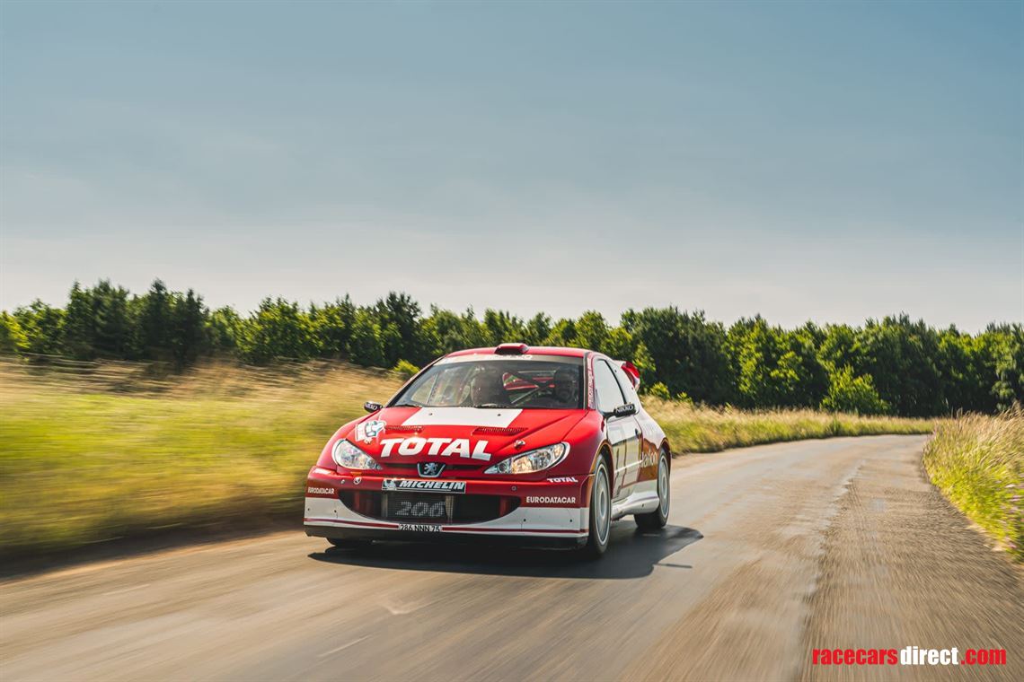 PEUGEOT 206 WRC MARCUS GRONHOLM TIMO RAUTIAINEN RALLYE DE SAN Remo 2000 PEUGEOT 206 WRC MARCUS GRONHOLM TIMO RAUTIAINEN RALLYE DE SAN Remo 2000