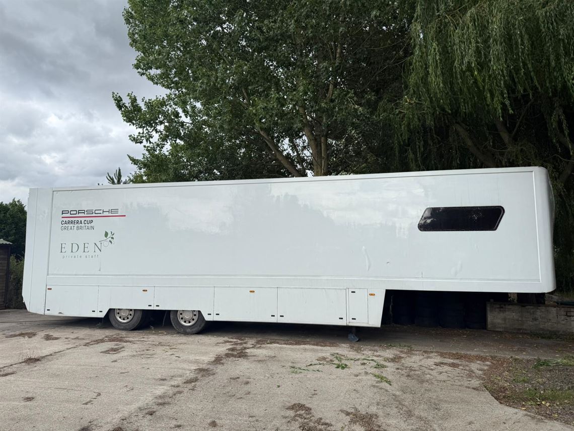 4 or 5 Car Race Trailer Complete With Awning