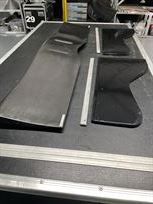 Front  carbon fiber main plane with end-plates