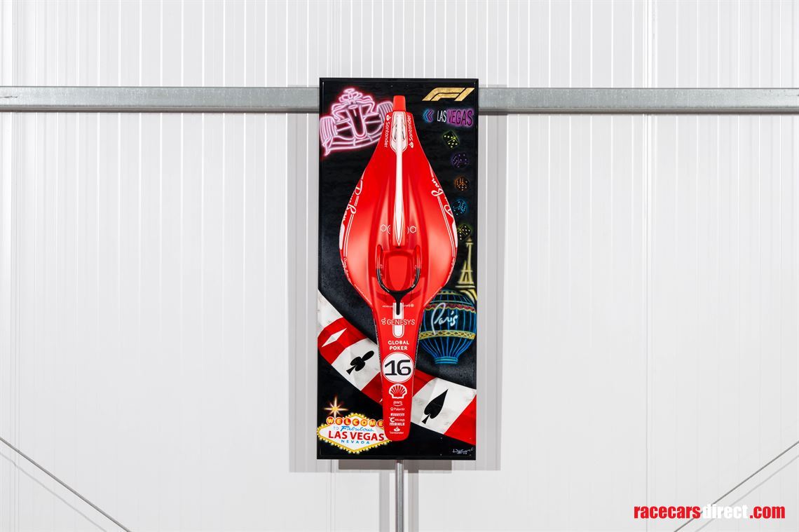 charles-leclerc-ferrari-sf23-f1-sculpture