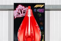 charles-leclerc-ferrari-sf23-f1-sculpture