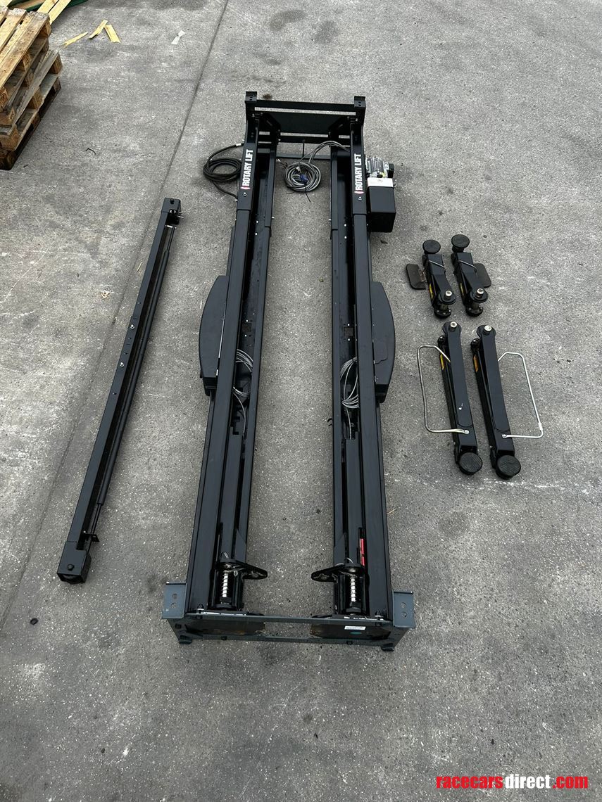 Lift prepared for collection