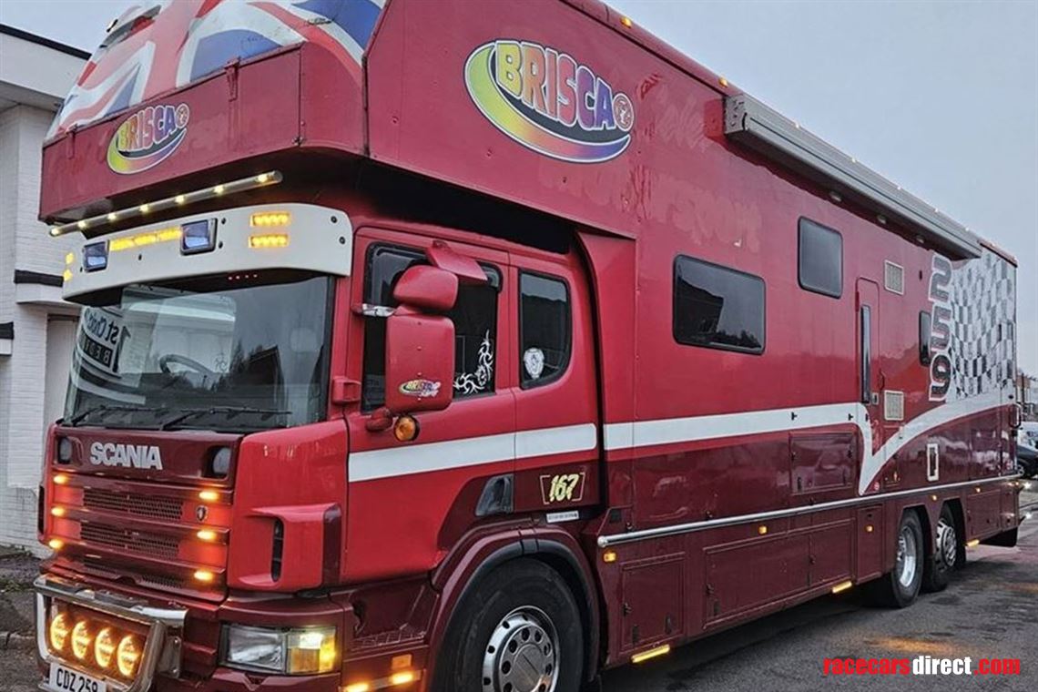 Scania 114 Race Transporter 