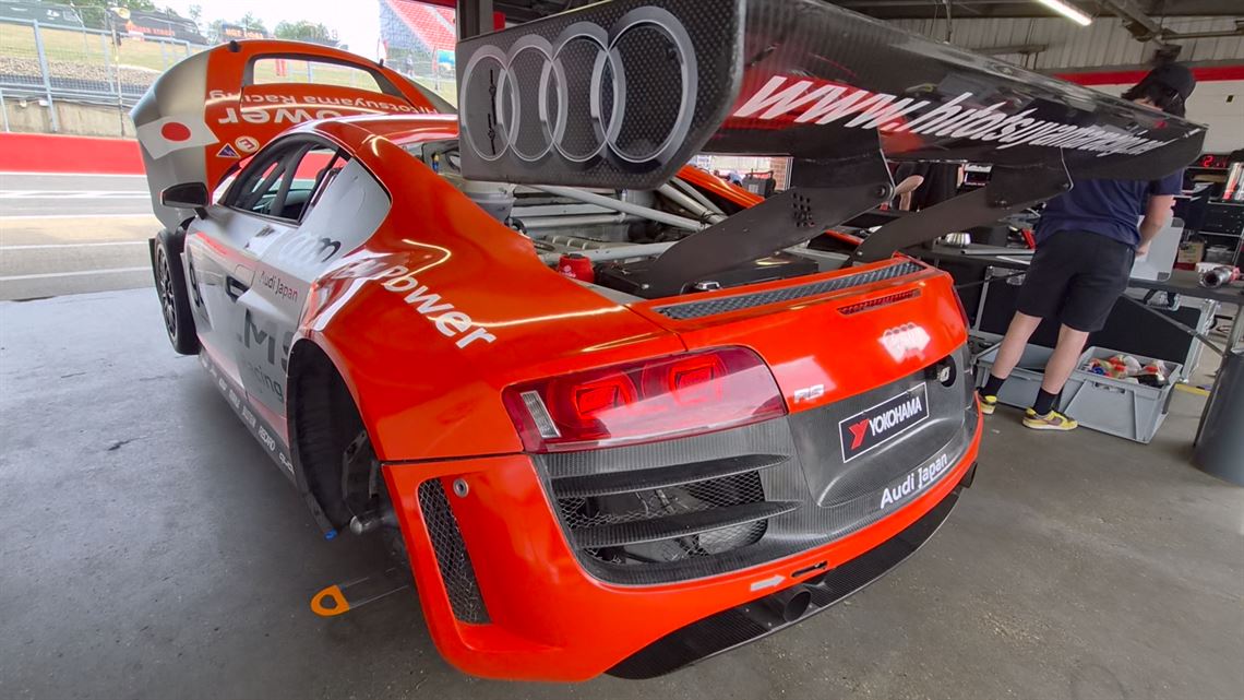 Recent testing at Brands Hatch with Mat Jackson.