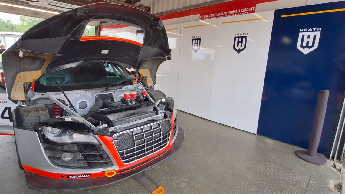 Recent testing at Brands Hatch with Mat Jackson.