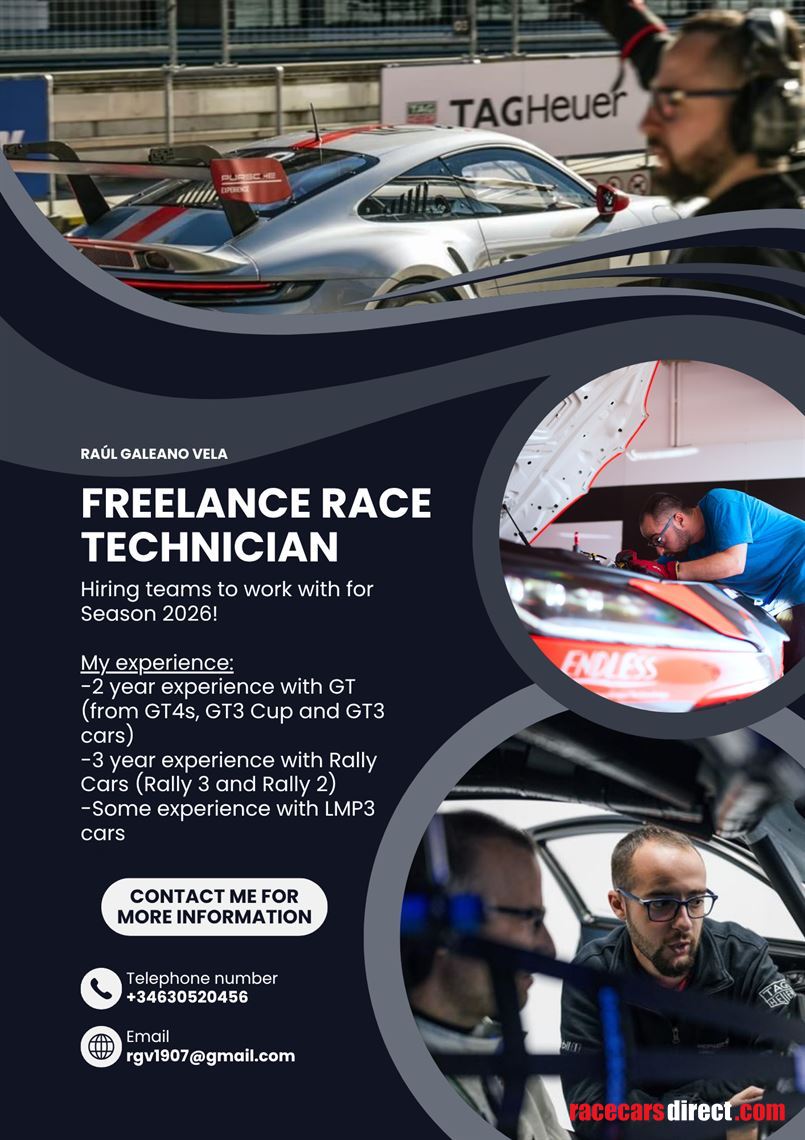 freelance-race-tecnhinican-available