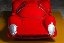 ferrari-p4-fiberglass-art-model