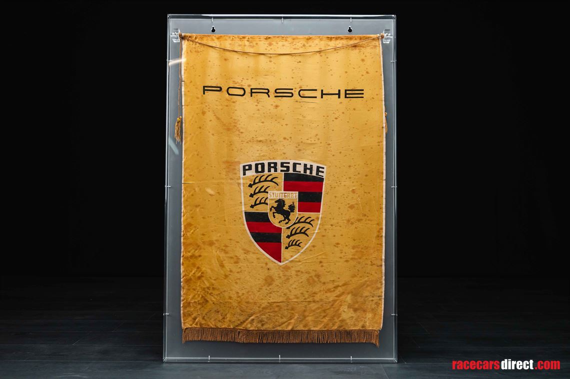 original-porsche-1950-silk-flag