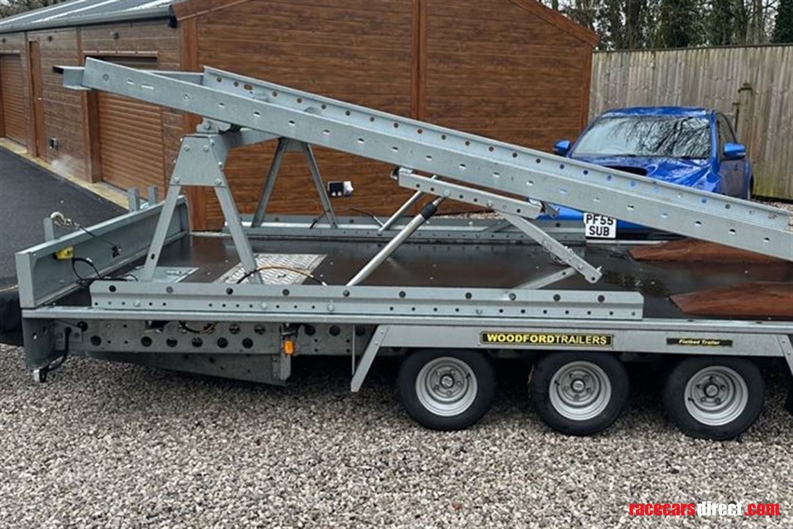 Woodford 2 car trailer